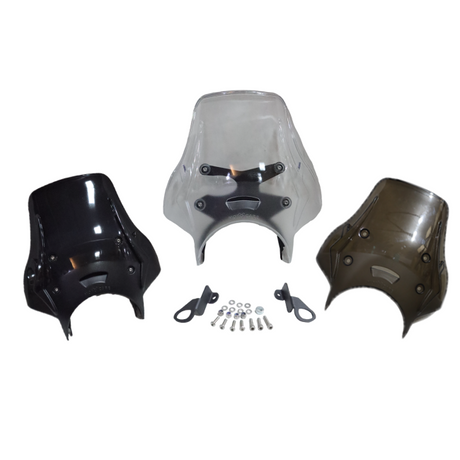 MotoCare polycarbonate visor Guerrilla 450