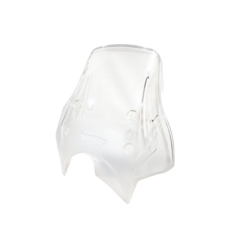 motocare visor scram 440 black clear smoke