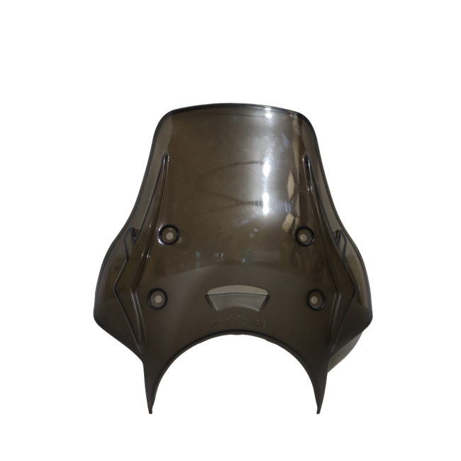 MotoCare Polycarbonate Visor for Royal Enfield Classic 350 windshield clear smoke black windscreen