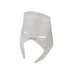 MotoCare polycarbonate visor KTM Adventure 250 390 windshield protector black clear smoke
