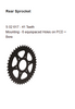 Brass Chain and Sprocket Kit 14T 41T 110L for Bajaj Pulsar NS200 HPORC 241