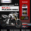 CRANK1 Carbon Front Brake Pads CFB346 for Bajaj Pulsar N160 2022-2025