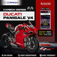 CRANK1 CFB744 carbon front brake pads for Ducati Panigale V4 2018-2020