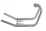 PowerRage Performance Headers Royal Enfield Interceptor 650 Brushed Steel
