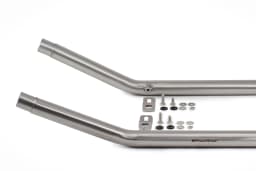 PowerRage Performance Headers Royal Enfield Interceptor 650 Brushed Steel
