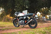 PowerRage Performance Headers Royal Enfield Interceptor 650 Brushed Steel
