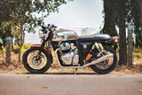 PowerRage Performance Headers Royal Enfield Interceptor 650 Brushed Steel
