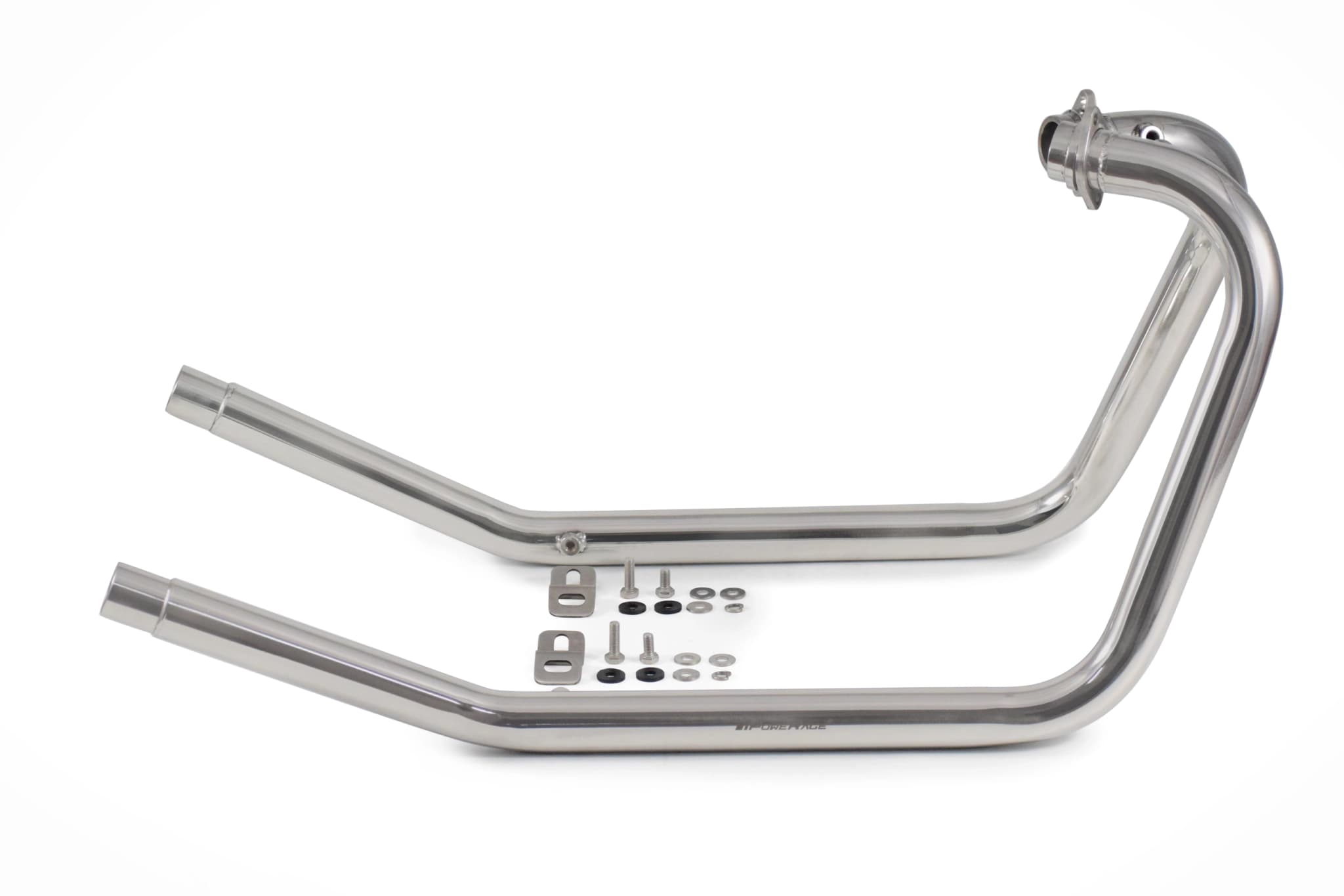 PowerRage Performance Headers Royal Enfield Interceptor 650 Polish Finish

