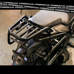 Hyperrider Top Rack Type 1 for Bajaj Dominar 250 Dominar 400 and Dominar UG heavy duty steel motorcycle luggage carrier