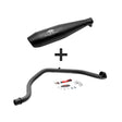 Red Rooster Performance POLARIS Exhaust Black for Hero XPulse 200
