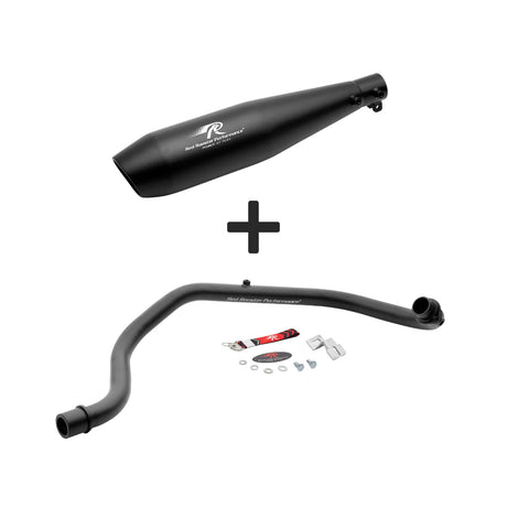 Red Rooster Performance POLARIS Exhaust Black for Hero XPulse 200