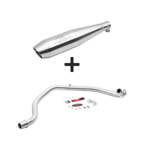 Red Rooster Performance POLARIS Matte Exhaust for Hero XPulse 200