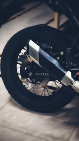 Barrel Rogue 2.0 Slip-On Exhaust for Royal Enfield Himalayan 304 Stainless Steel Performance Exhaust