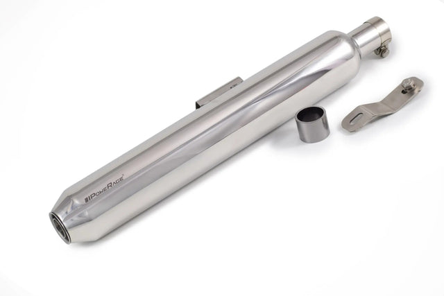 PowerRage Slip On Exhaust Royal Enfield 350 Polish Short