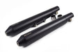 PowerRage Slip On Exhaust Royal Enfield Interceptor 650 Black Finish Long Type