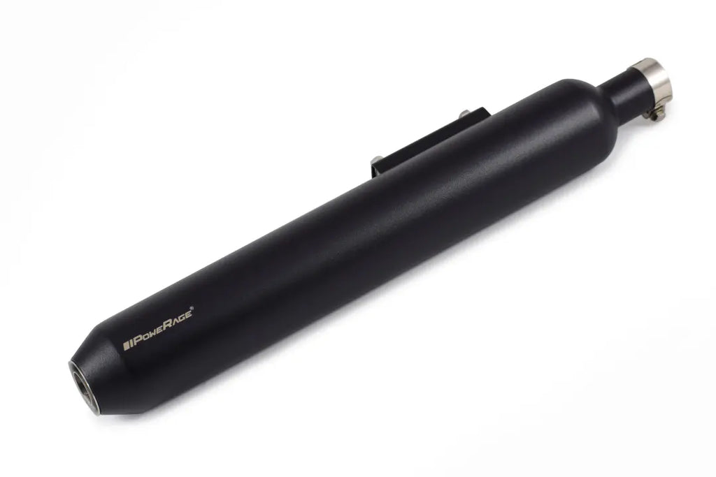 PowerRage Slip On Exhaust Royal Enfield Meteor 350 Black Finish
