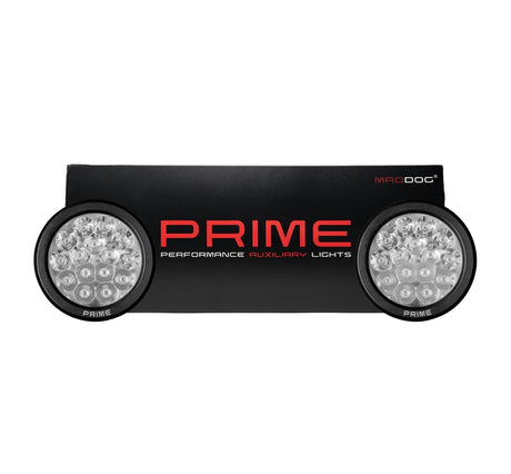 MADDOG Prime 150W motorcycle auxiliary light with Spot and Flood beam

