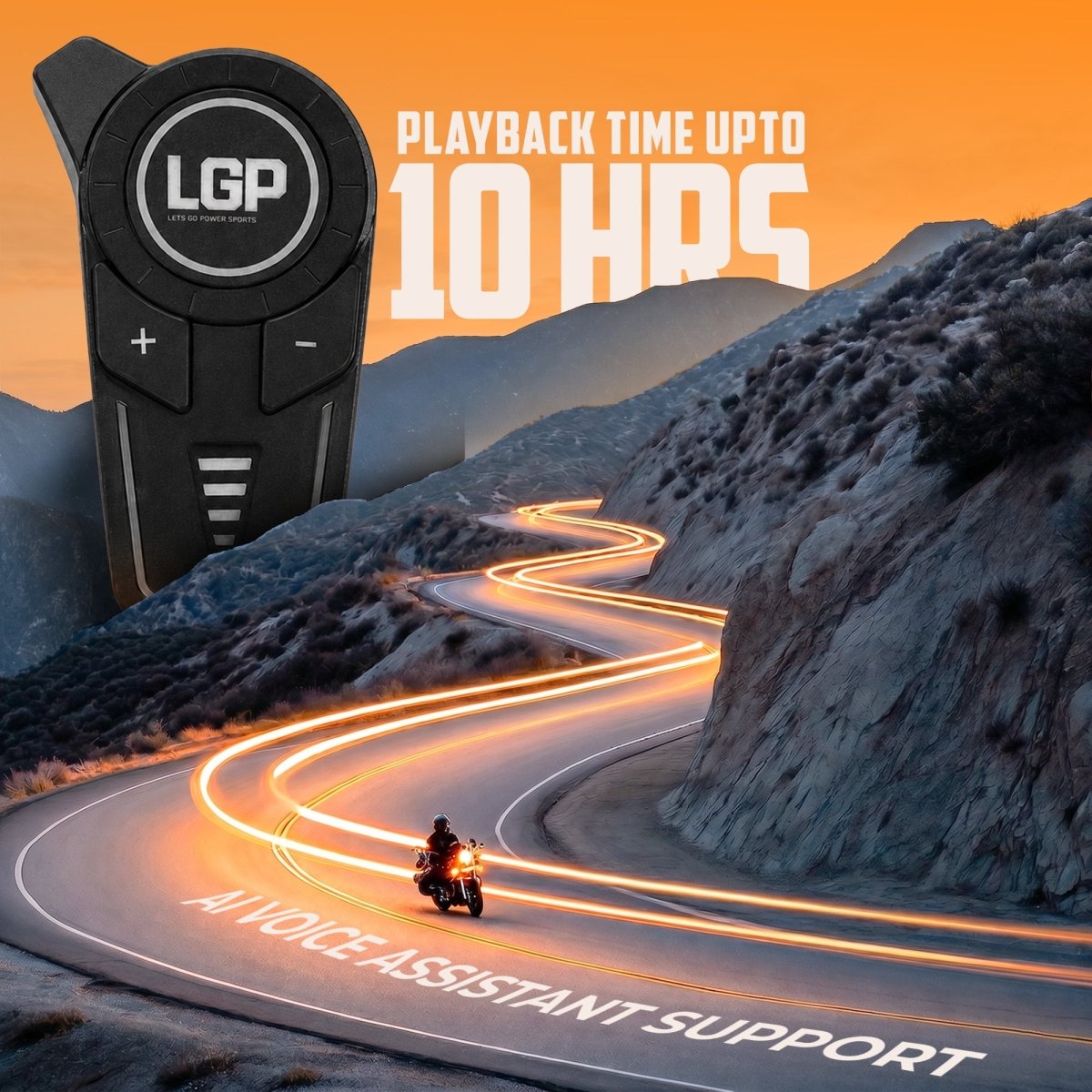 LGP F20 Pro Bluetooth 6.1 motorcycle helmet headset

