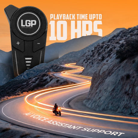LGP F20 Pro Bluetooth 6.1 motorcycle helmet headset

