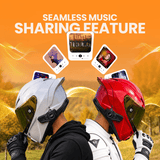 LGP F20 Pro Bluetooth 6.1 motorcycle helmet headset

