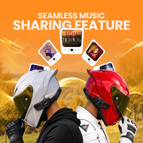 LGP F20 Pro Bluetooth 6.1 motorcycle helmet headset

