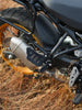 LEGUNDARY Custom bolster pillion footrest for Royal Enfield Himalayan 450 black rear foot pegs