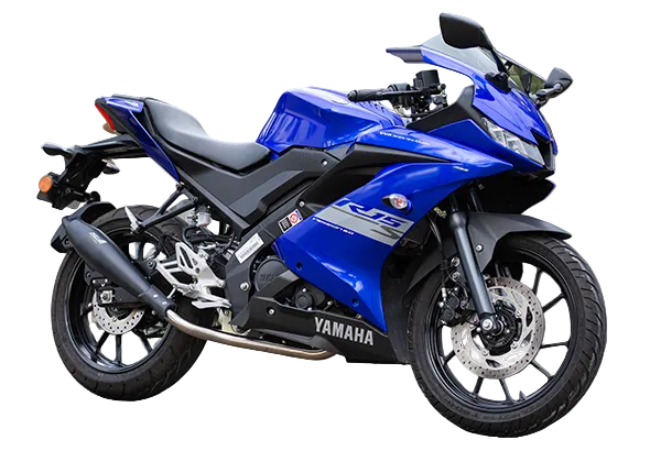Silver Stallion Storm performance exhaust for Yamaha R15 textured black