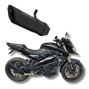Barrel Rogue 2.0 slip on exhaust for Bajaj Pulsar NS400Z stainless steel performance motorcycle exhaust