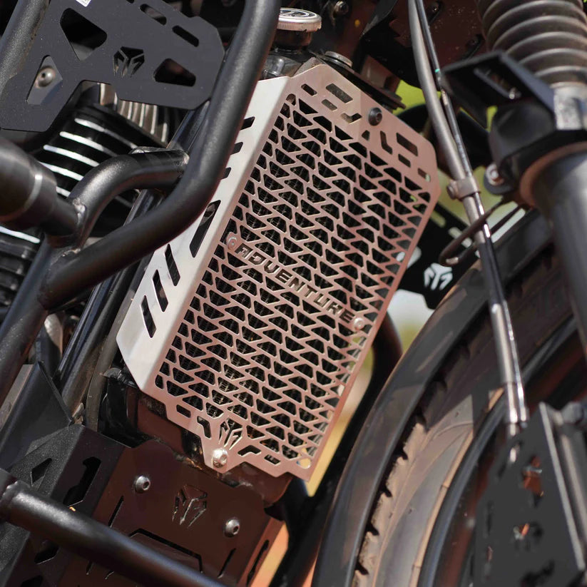 Moto Torque Radiator Guard SS for Yezdi Adventure