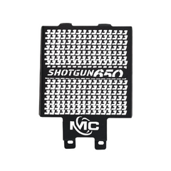 MotoCare radiator guard black Shotgun 650 front view