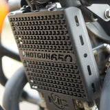 MotoCare radiator guard black Shotgun 650 front view