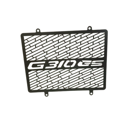 MotoCare Radiator Guard Black BMW G 310 GS front view