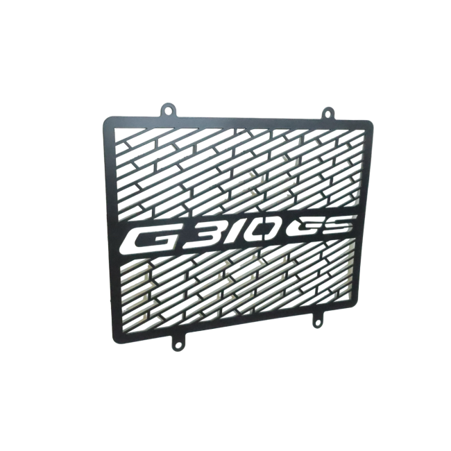 MotoCare Radiator Guard Black BMW G 310 GS front view