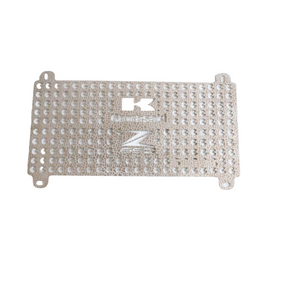 Motocare Kawasaki Z650 radiator guard engine protection grill mesh cooler shield motorcycle accessory black silver