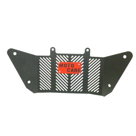 MotoCare radiator guard KTM Adventure 250 390 protection grill stone debris shield