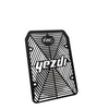 MotoCare radiator guard mesh installed on Yezdi Adventure 2024 protecting engine cooling radiator from debris and stones