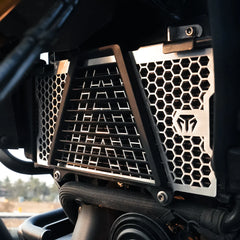 Moto Torque Stainless Steel Radiator Guard for TVS Apache RTX 300