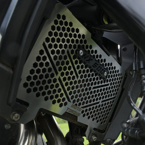 RADIATOR GUARD (SS) FOR HONDA NX-500 | Moto Torque