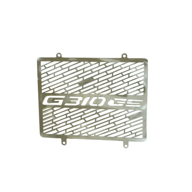 MotoCare Radiator Guard Silver BMW G 310 GS front view