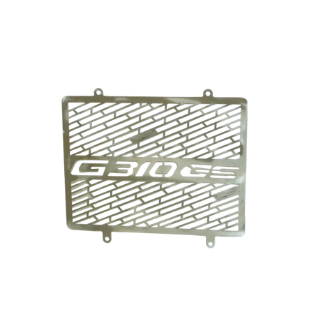 MotoCare Radiator Guard Silver BMW G 310 GS front view