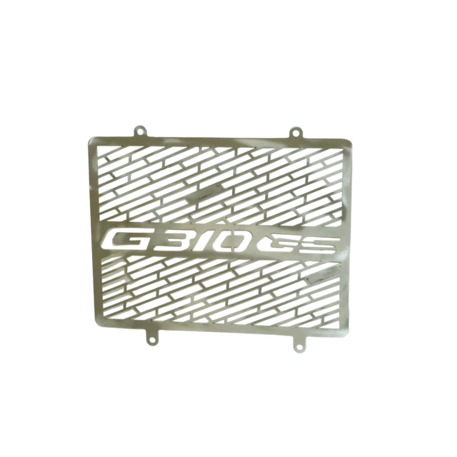 MotoCare Radiator Guard Silver BMW G 310 GS front view