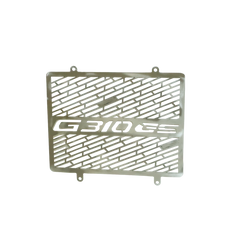 MotoCare Radiator Guard Silver BMW G 310 GS front view