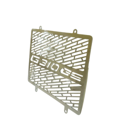 MotoCare Radiator Guard Silver BMW G 310 GS front view
