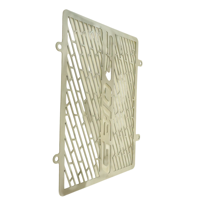 MotoCare Radiator Guard Silver BMW G 310 GS front view