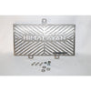 motorcycle radiator protector Himalayan 450 silver