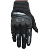Bison ProGear Raptor motorcycle riding gloves in black and grey

