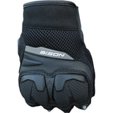 Bison ProGear Raptor motorcycle riding gloves in black and grey

