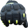 Bison ProGear Raptor black-neon motorcycle riding gloves