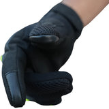 Bison ProGear Raptor black-neon motorcycle riding gloves