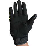 Bison ProGear Raptor black-neon motorcycle riding gloves